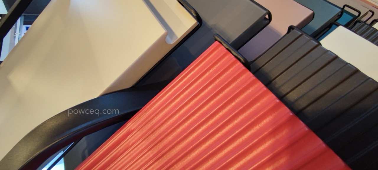 MDF powder coated panels