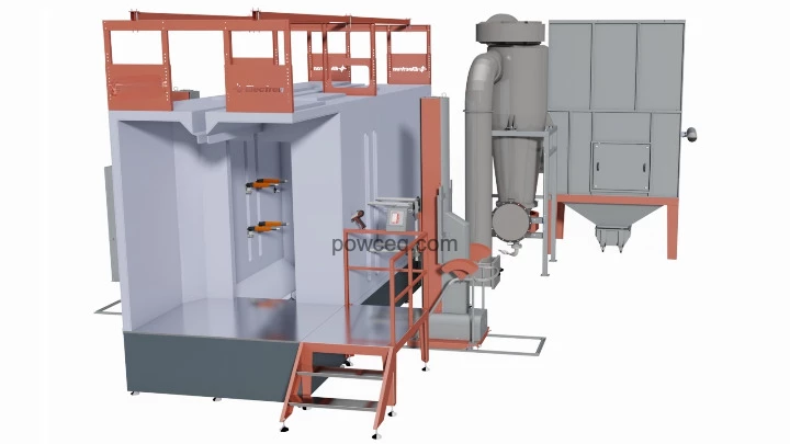 multizyklonkabine pulverbeschichtung
